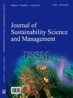cover image of Journal of Sustainability Science and Management (JSSM) Vol.7, No.1